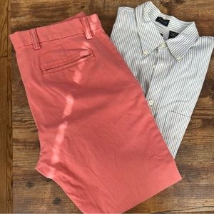 Old Navy Ultimate Slim Peach Salmon 32/30 Pants